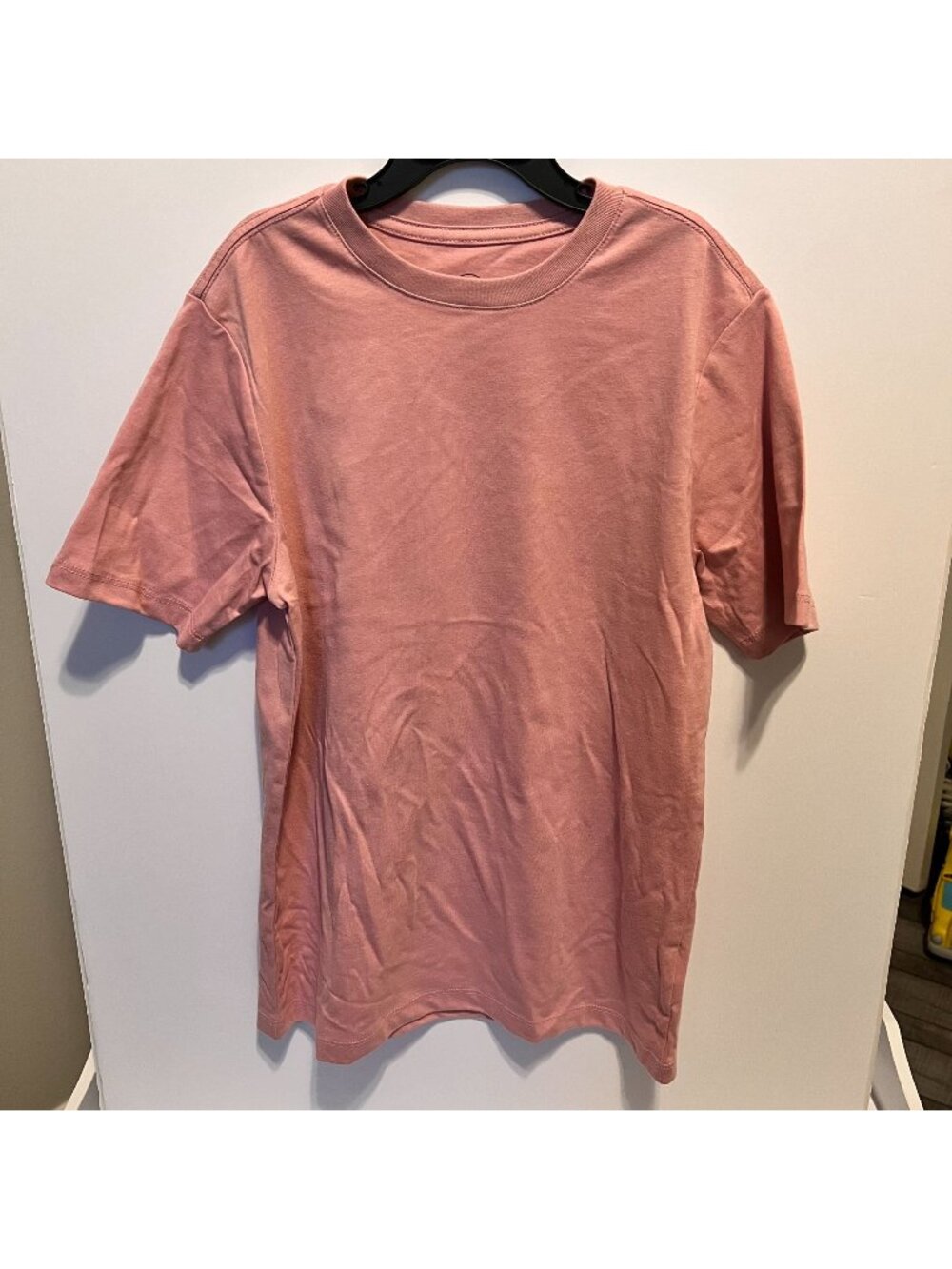 Wonder Nation Pink T-Shirt L (10-12) 60% Cotton 40% Recycled Polyester
